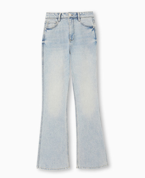 Jean flare taille haute - PIMKIE - 4