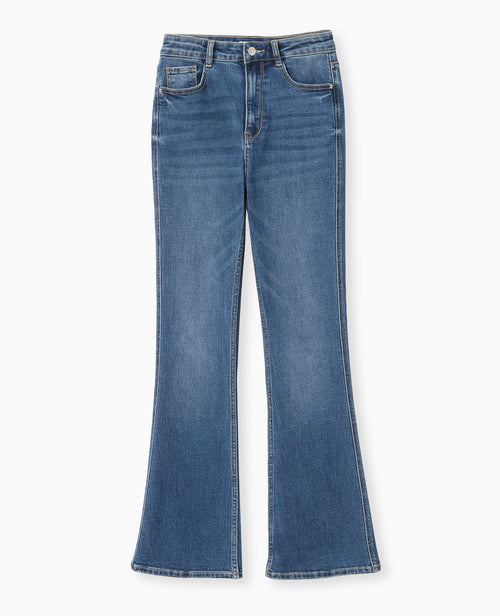 Jean flare taille haute - PIMKIE - 4