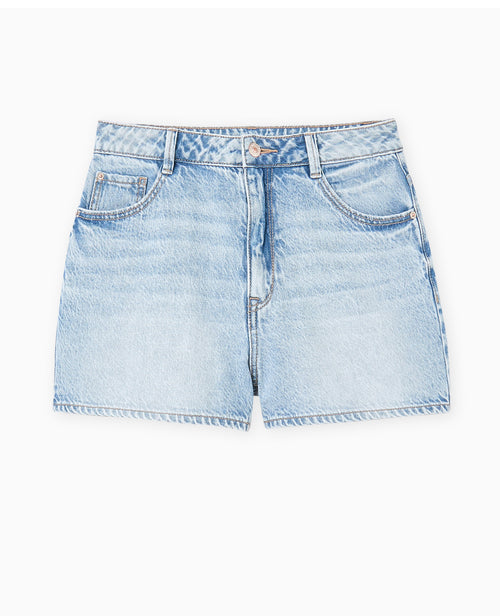 Short en jean taille haute - PIMKIE - 4
