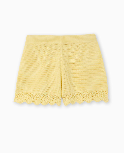 Short en maille ajourée façon crochet - PIMKIE - 4