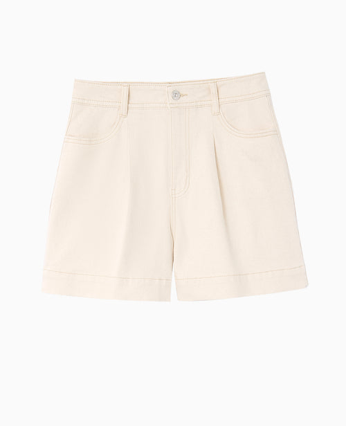 Short taille haute avec pinces - PIMKIE - 4