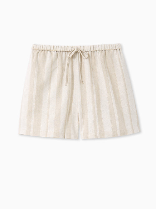 Short ceinture coulissée avec lin - PIMKIE - 4