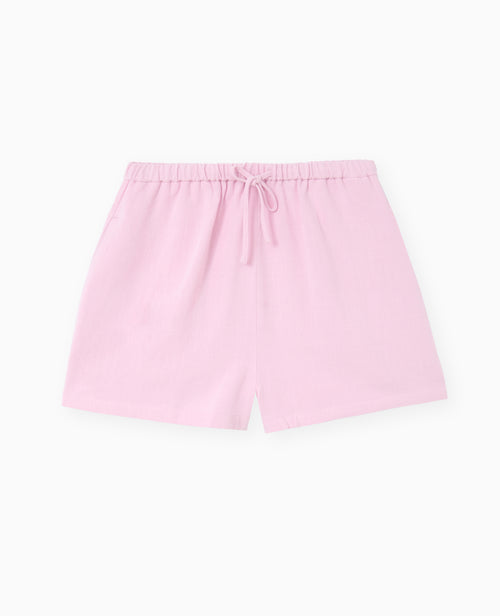 Short lien coulissé avec lin - PIMKIE - 4