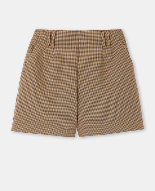 Short city taille haute motif mini pied-de-poule - PIMKIE - 4