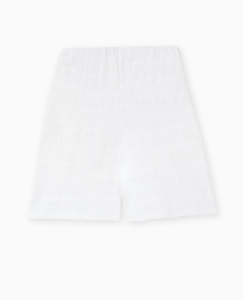 Short ceinture élastiquée en maille reliefée - PIMKIE - 4