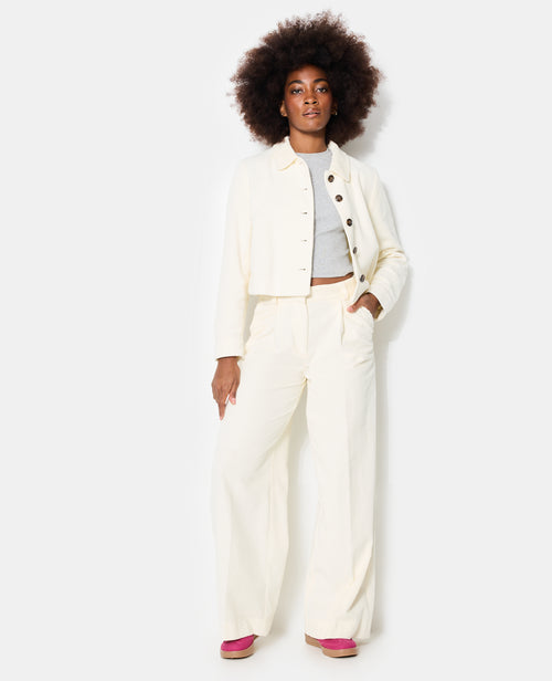 Pantalon large en velours grosse côte - PIMKIE - 3