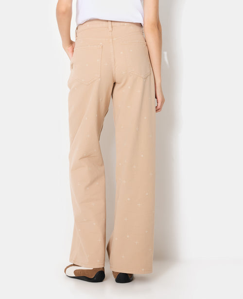 Jean straight avec broderies - PIMKIE - 6