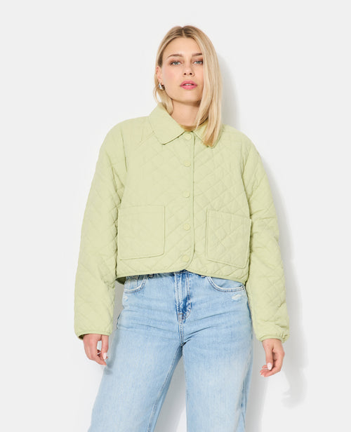 Blouson matelassé avec col et poches - PIMKIE - 1