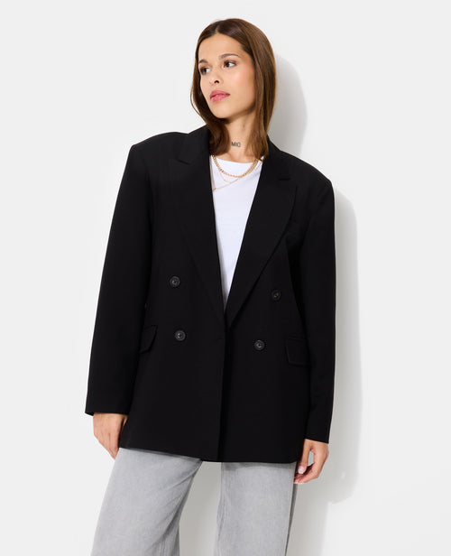 Veste blazer oversize avec double boutonnage - PIMKIE - 1