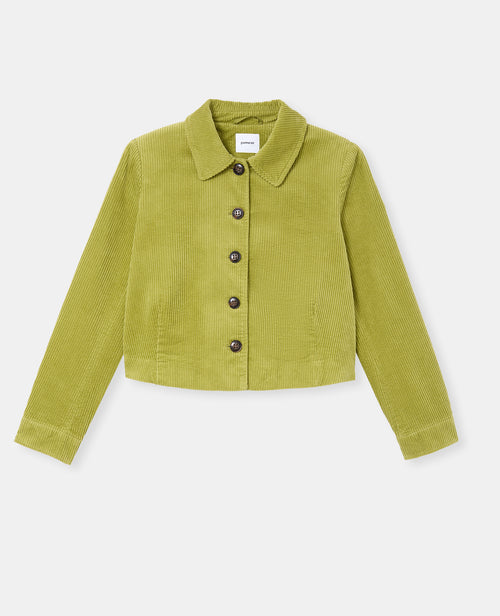 Veste droite et courte en velours - PIMKIE - 4