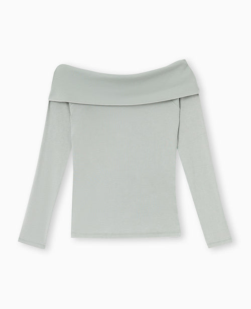 Top manches longues encolure Bardot - PIMKIE - 4