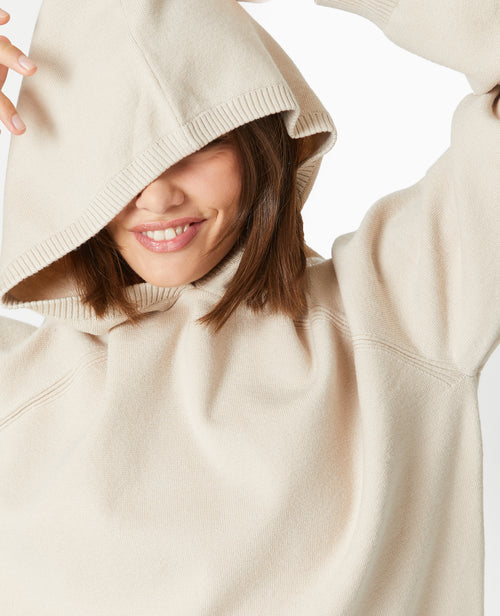Pull en maille avec capuche - PIMKIE - 2