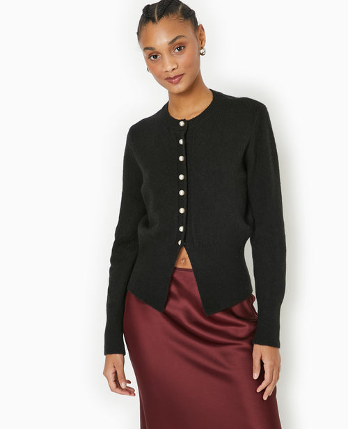 Gilet cintré avec boutons perles - PIMKIE - 5