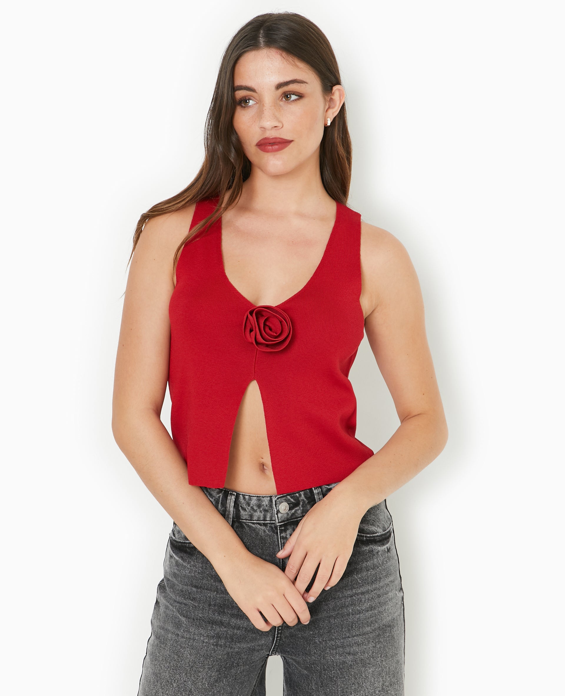 Top PIMKIE Rose Taille S – Sans Manches – Neuf Sans étiquettes – Modèle Superbe