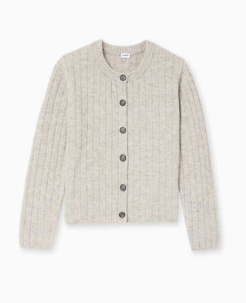 Gilet en maille côtes plates - PIMKIE - 4