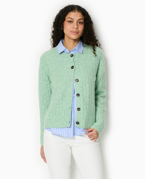 Gilet en maille côtes plates - PIMKIE - 5