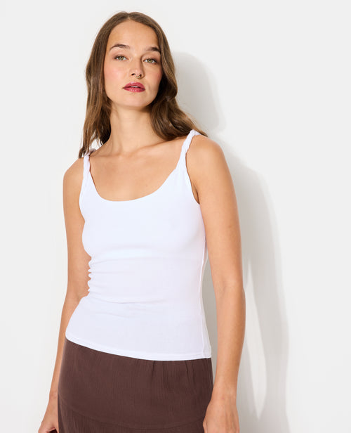 Débardeur avec bretelles twistées - PIMKIE - 1