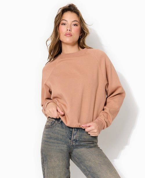 Sweat col rond avec étiquette cousue - PIMKIE - 5