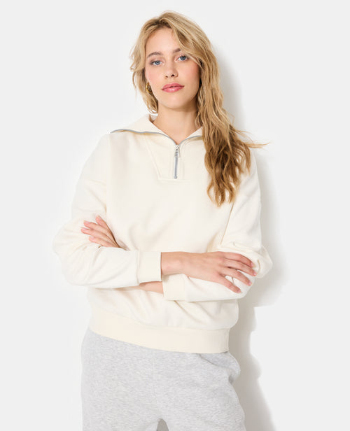 Sweat oversize col camionneur - PIMKIE - 1