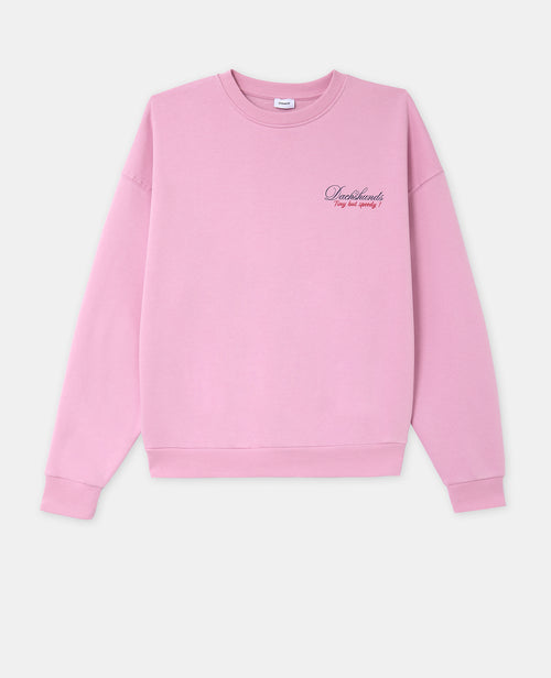 Sweat molleton oversize avec print devant et dos - PIMKIE - 4