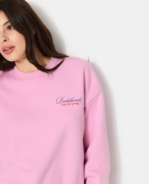 Sweat molleton oversize avec print devant et dos - PIMKIE - 7