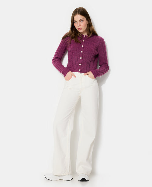 Gilet en maille torsadée - PIMKIE - 3