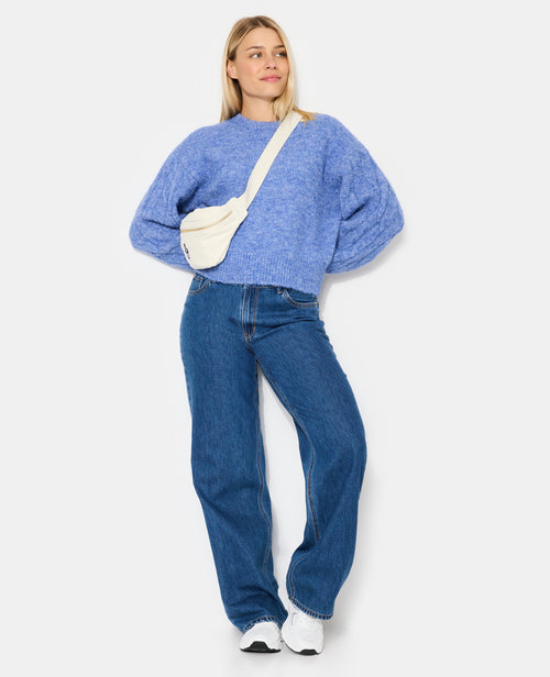 Pull ample avec manches en maille torsadée - PIMKIE - 3