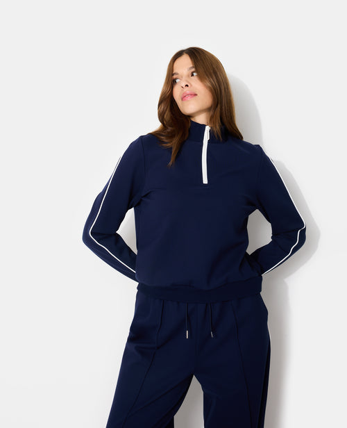 Sweat col camionneur esprit sport - PIMKIE - 5