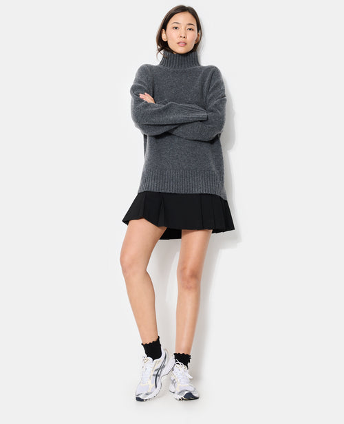 Pull oversize et droit avec col montant - PIMKIE - 7