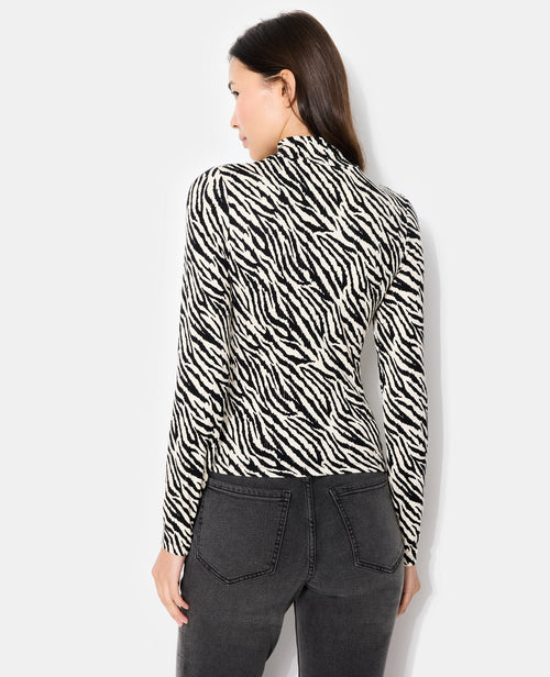 T-shirt manches longues motif zèbre - PIMKIE - 6