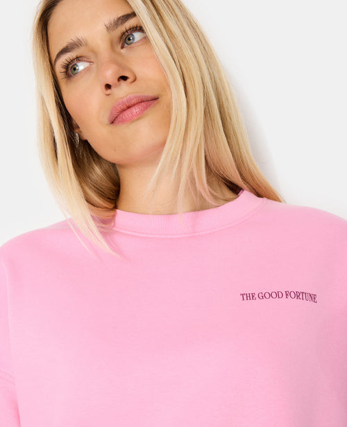 Sweat oversize avec print poitrine et dos - PIMKIE - 2