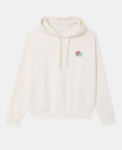 Sweat oversize capuche avec print poitrine et dos - PIMKIE - 4