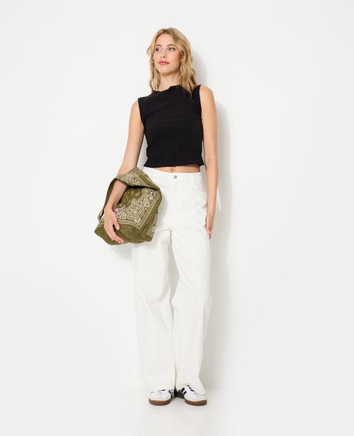 T-shirt sans manches en maille reliefée - PIMKIE - 3