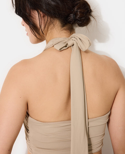 Top bandeau à croiser et à nouer - PIMKIE - 2