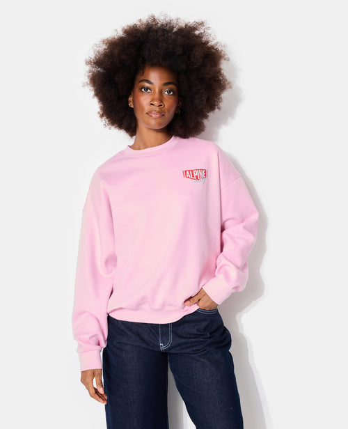 Sweat oversize avec print poitrine et dos - PIMKIE - 5