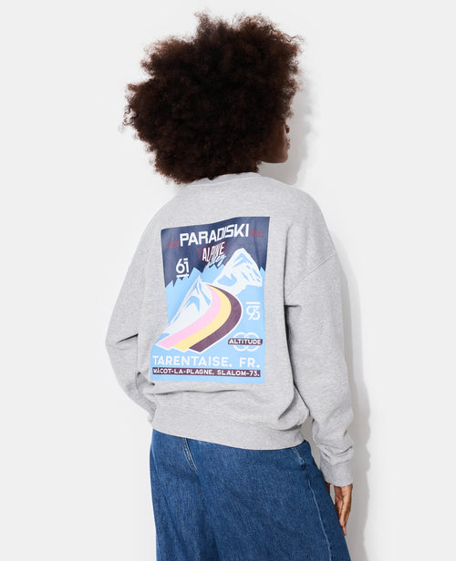 Sweat oversize avec print poitrine et dos - PIMKIE - 1