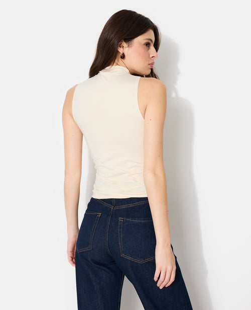 Top en maille stretch avec boucle bijou - PIMKIE - 6