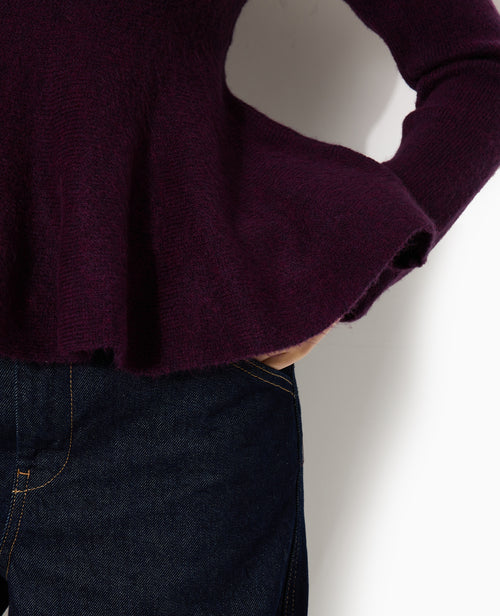 Pull peplum encolure bateau - PIMKIE - 2