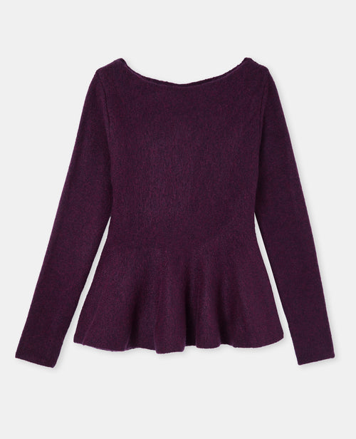 Pull peplum encolure bateau - PIMKIE - 4