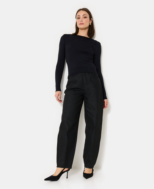 T-shirt manches longues avec épaulettes et pinces - PIMKIE - 7