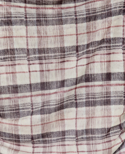 T-shirt manches longues en résille à carreaux - PIMKIE - 8