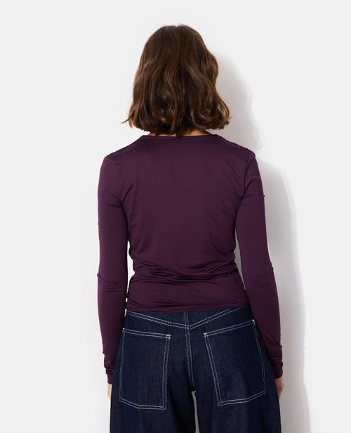 T-shirt manches longues col bénitier - PIMKIE - 6