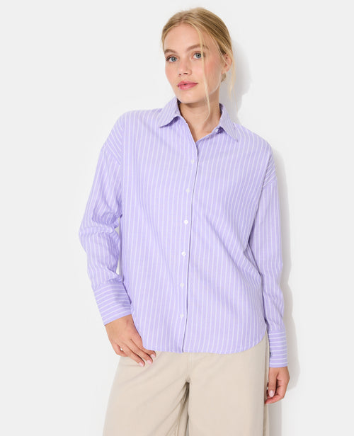 Chemise ample et droite rayée - PIMKIE - 5