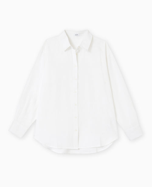 Chemise oversize avec lin - PIMKIE - 4