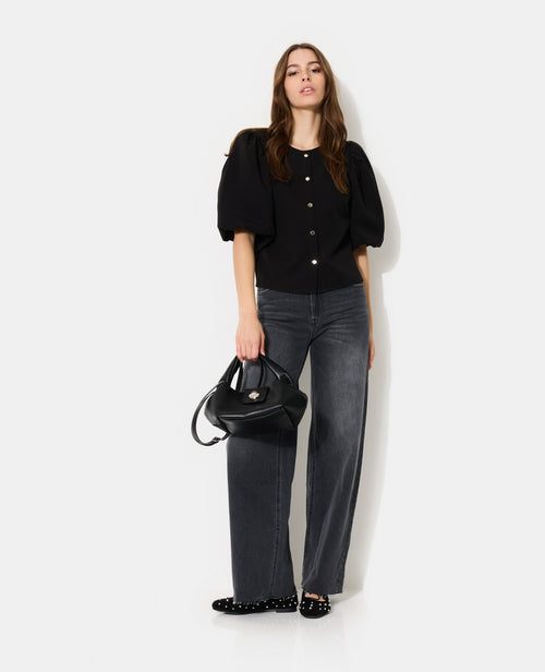 Blouse boutonnée manches ballons - PIMKIE - 3