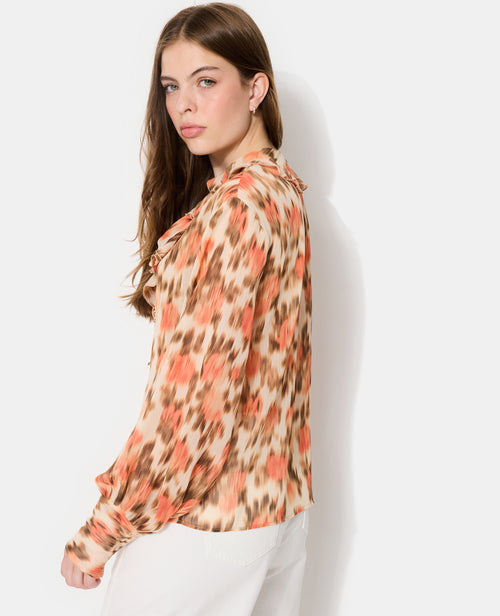 Blouse en voile avec motifs fleurs floues - PIMKIE - 6