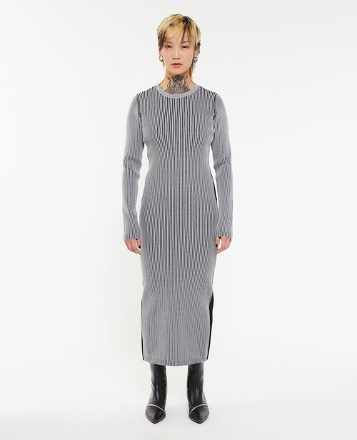 Robe longue en maille avec effet vanisé - PIMKIE - 3