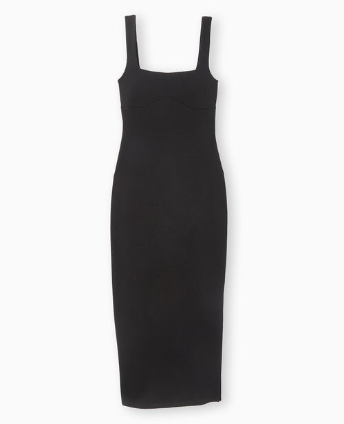 Robe longue à bretelles encolure carrée - PIMKIE - 4