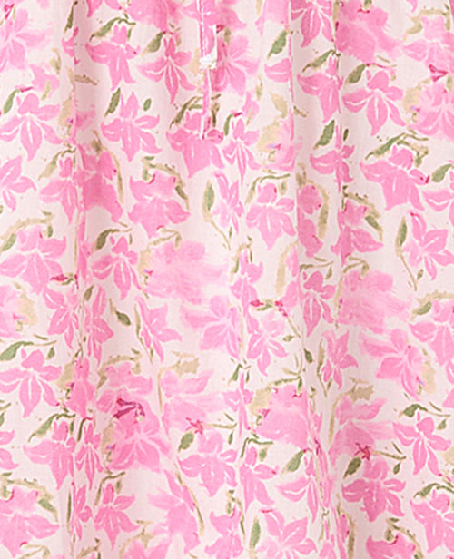 Robe courte avec volants motif fleurs - PIMKIE - 8