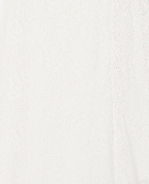 Robe longue en maille ajourée avec dentelle - PIMKIE - 9